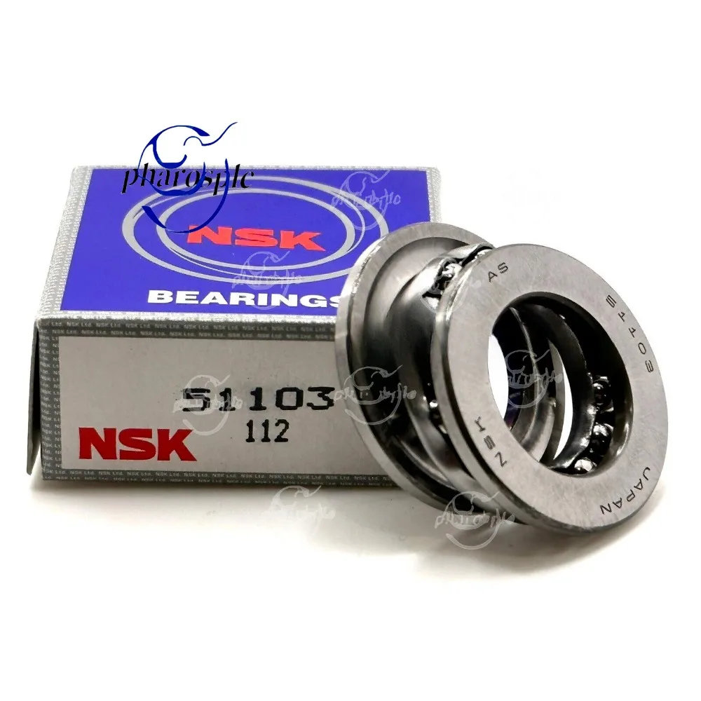 NSK 51103 Thrust Ball Bearings Single Row 17x30x9mm