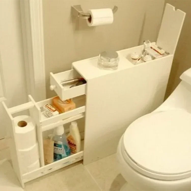 

--Furniture Simple Asian Style White Color Cheap Single Bathroom Vanity cabinet bathrooms