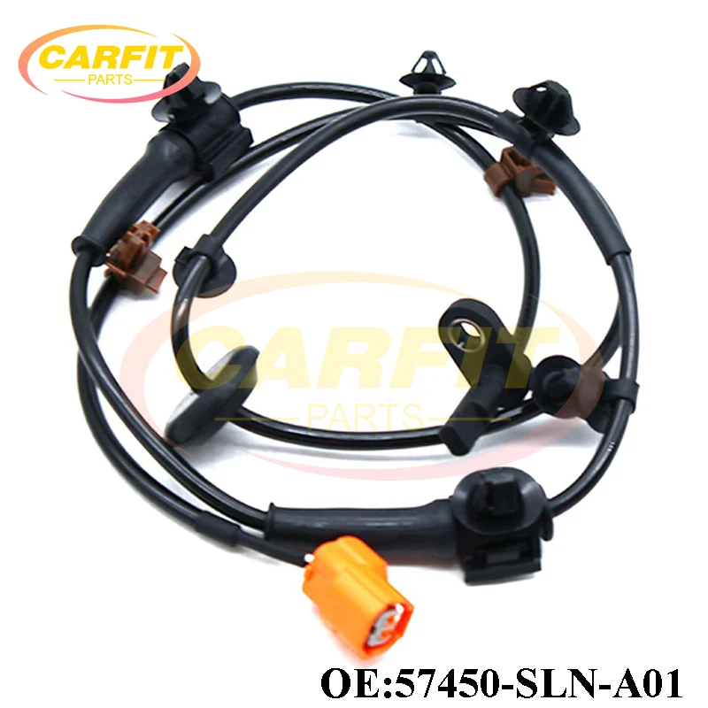 High Quality New OEM 57450-SLN-A01 57450SLNA01 Front Right ABS Wheel Speed Sensor For Honda Fit 2007-2008 L4 1.5L Auto Parts