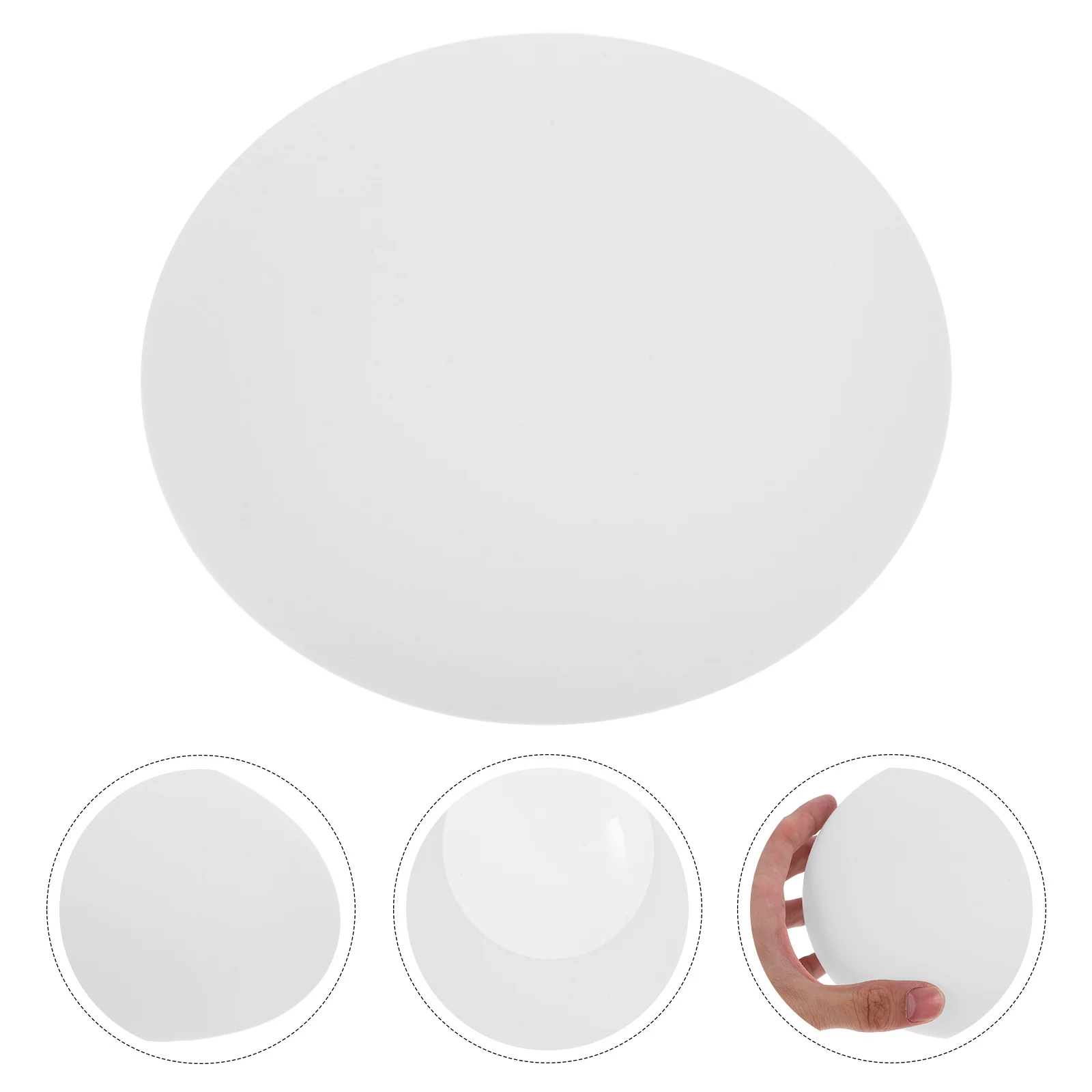 

150 мм матовая стеклянная сферическая крышка, изысканный вид для любого интерьера, мягкая диффузия света, универсальное использование для потолка