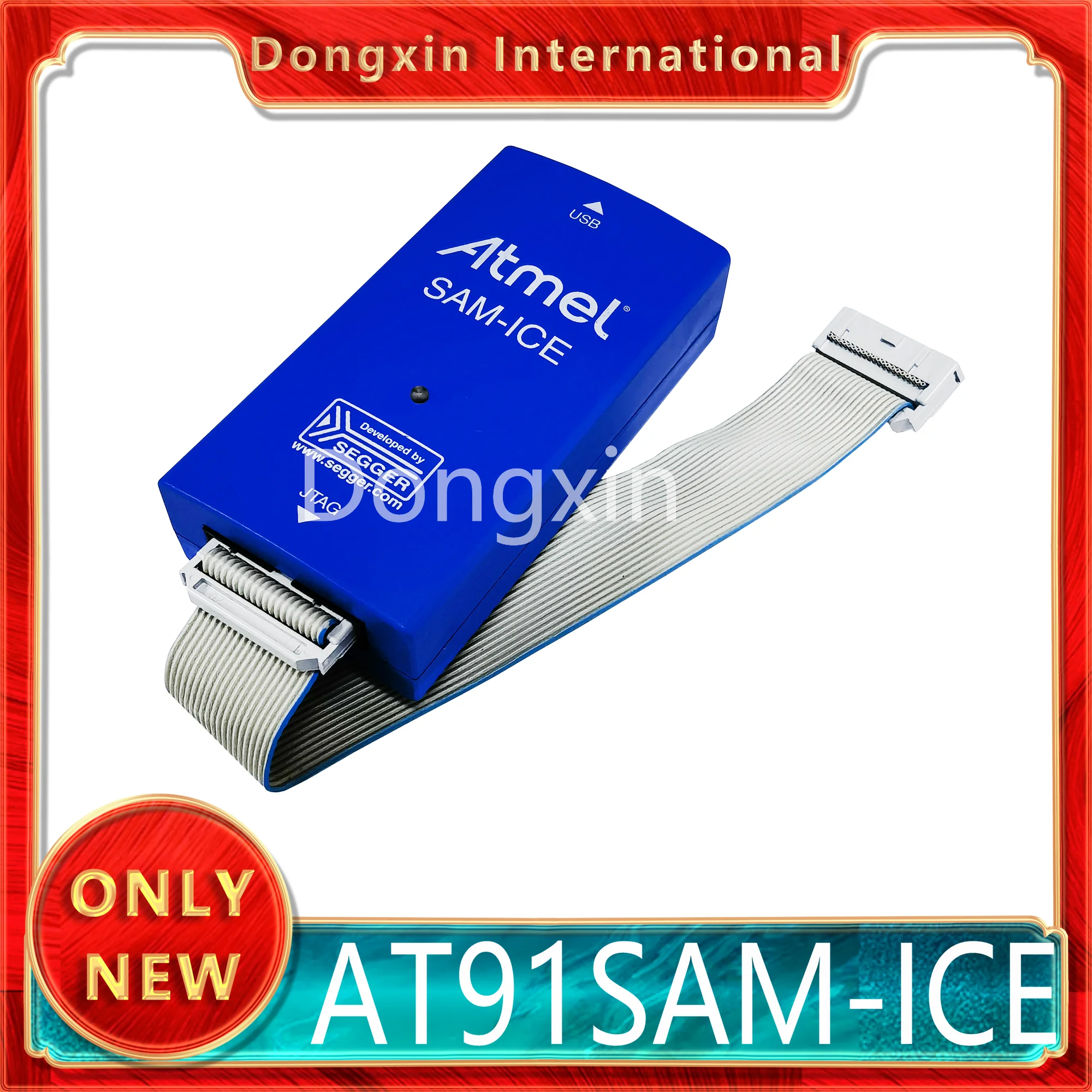 Spot ATMEL SAM AT91SAM-ICE emulator JTAG emulator AT91 ARM7/ARM9 downloader