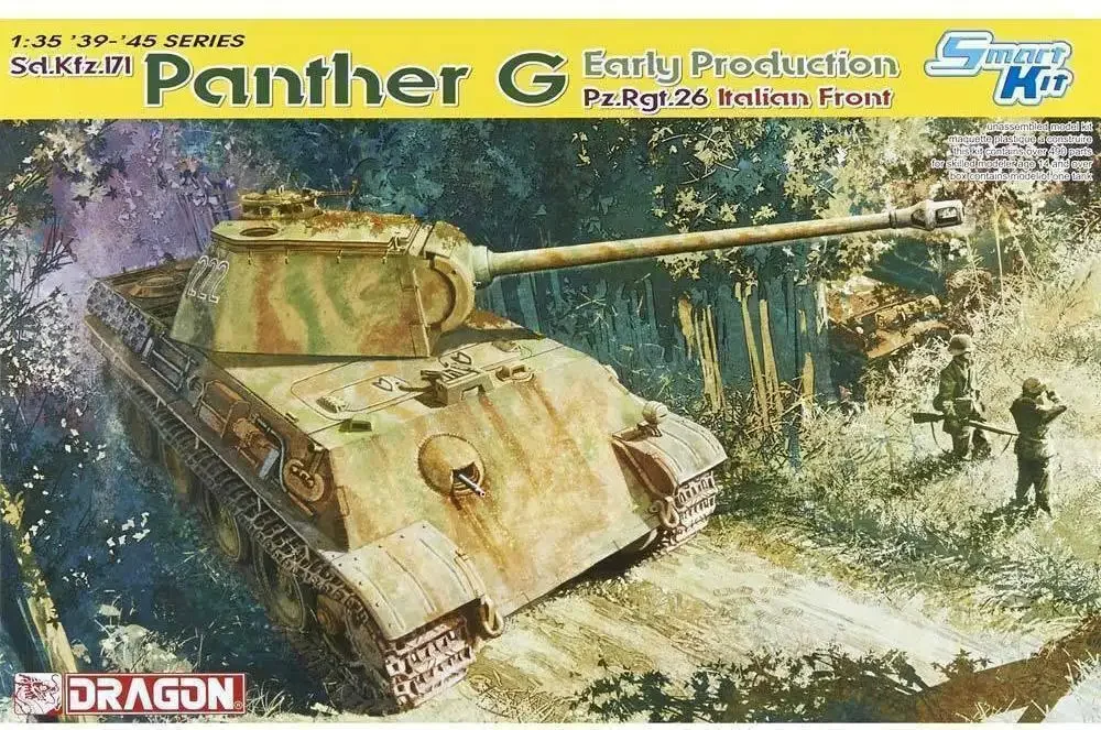 Dragon 1/35 6267 Sd.Kfz.171 Panther G Vroege productiemodelset