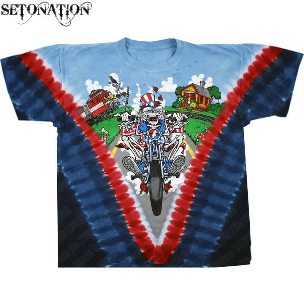 Gratefuling Dead Classical men women New fashion cool 3D-printed t-shirts Harajuku tshirt streetwearsummer tops image 3