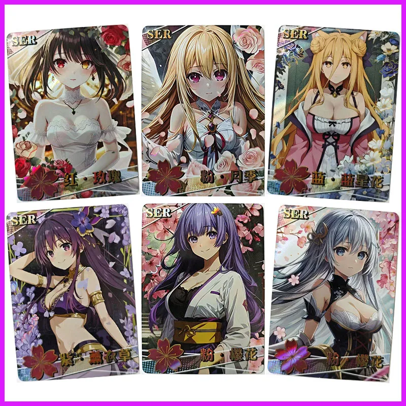 

Аниме История богини Редкие коллекционные карты SER Tokisaki Kurumi Shiina Mashiro Nakiri Ayame Yatogami Tohka игрушки для мальчиков подарок