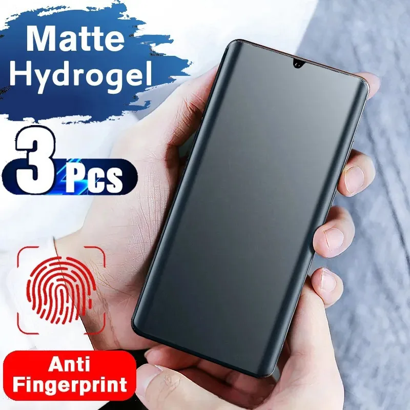 

3Pcs Soft Matte Hydrogel Film For Xiaomi Redmi K20 K30 K40 K50 K60 K70 Pro Plus Ultra Frosted Screen Protector Anti Fingerprint