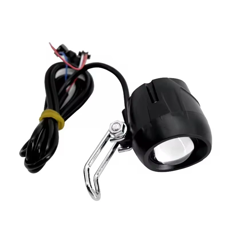 

LED Front Light Lamp With Horn Bell, Headlight For Electric Scooter, E-Bike, Scooter Parts, 10In, For KUGOO M4