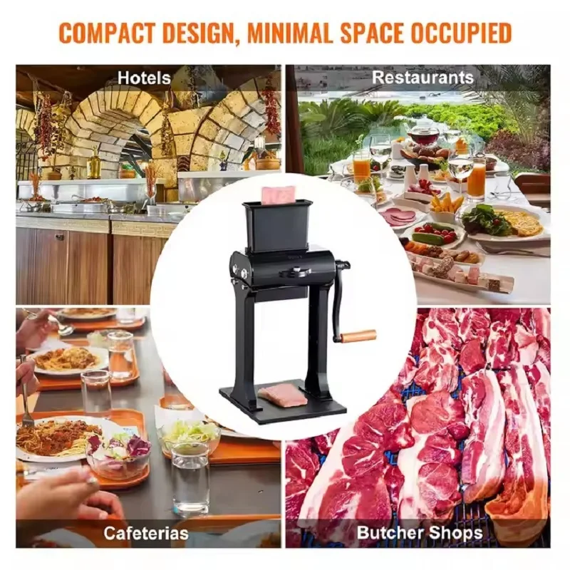 Commercial Aluminum Body Stainless Steel Blade Meat Tenderizer For Meat