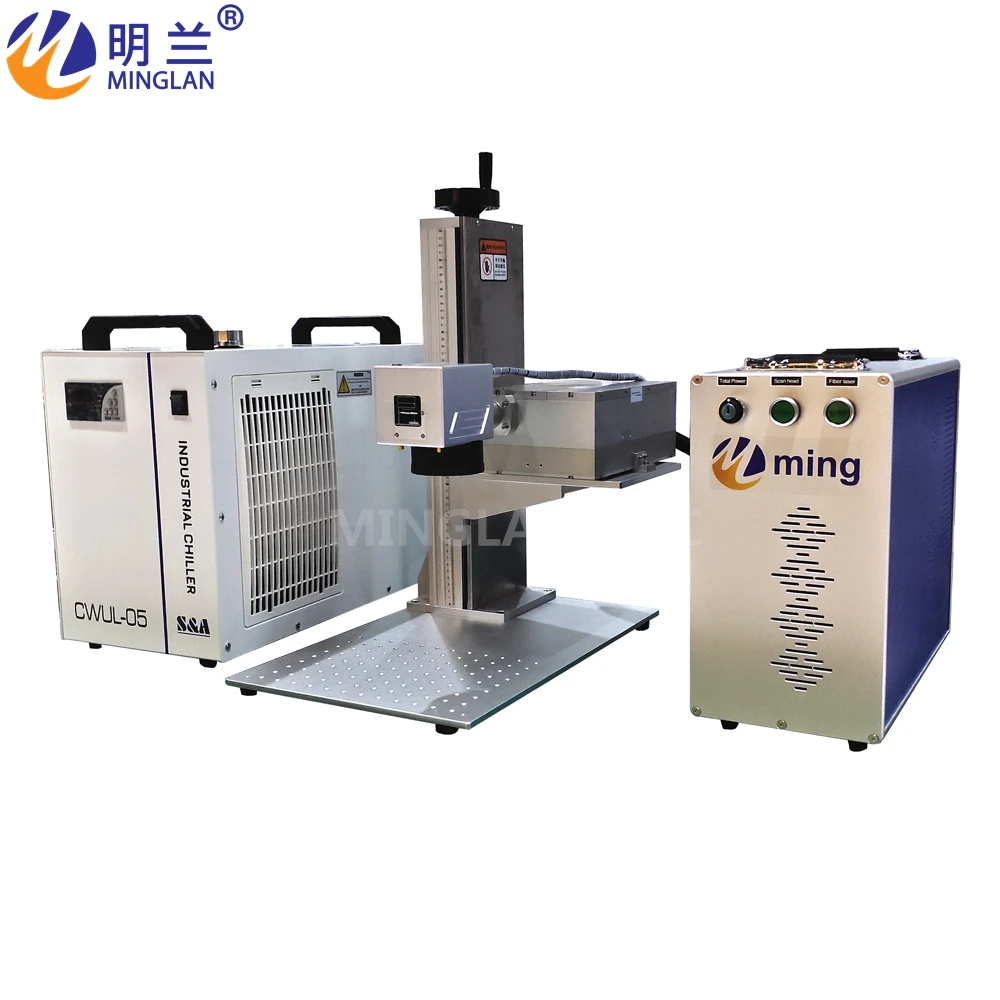 Mini Small Portable 3W 5W UV Laser Marking Machine Fiber Marker For PP Plastic PVC Glass