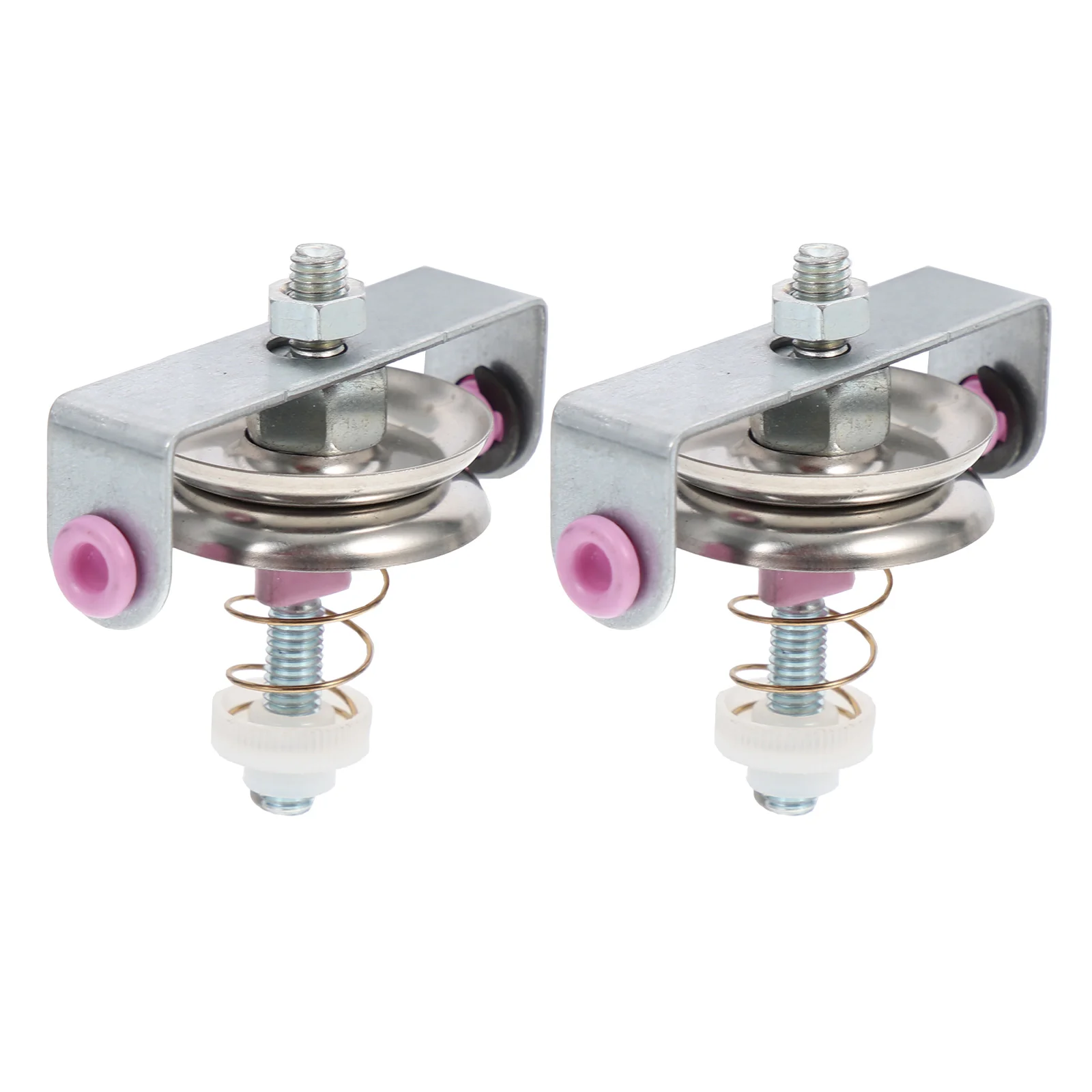 2pcs Tensioner Accessories Weaving Machine Drawing Tool Knitting Winding Wire Sewing Parts Plastic Iron Durable Lightweight