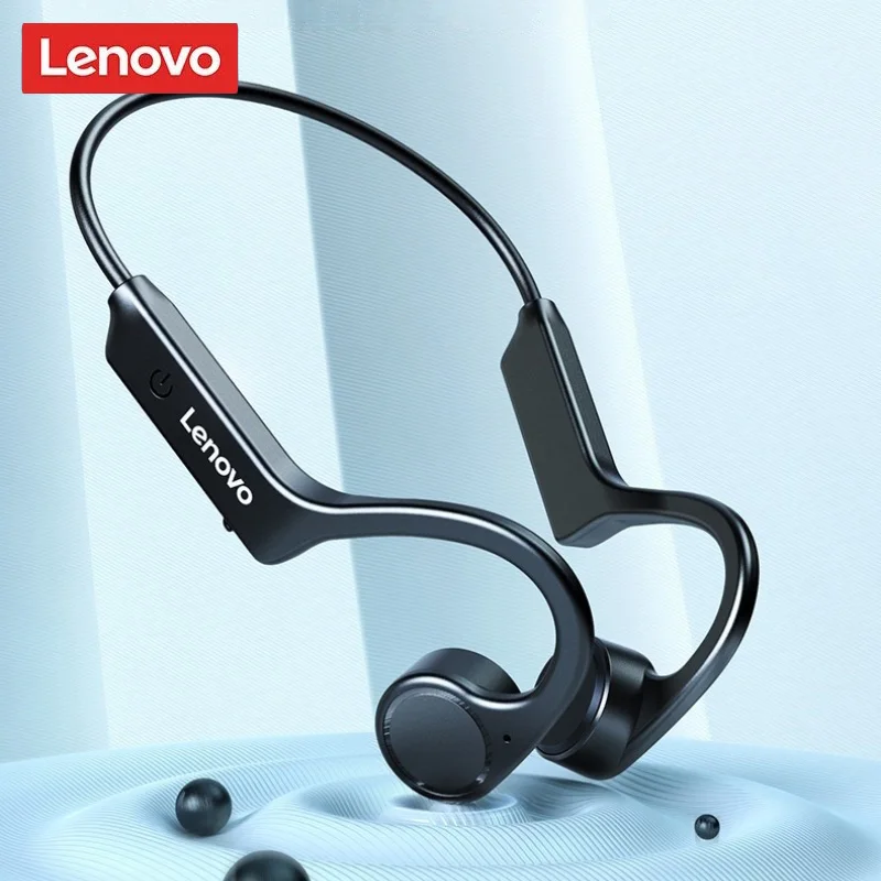 

Lenovo X4 True Bone Conduction Bluetooth Earphone Wireless Running Waterproof Sweatproof Fitness Sports Headphones 2025 Original
