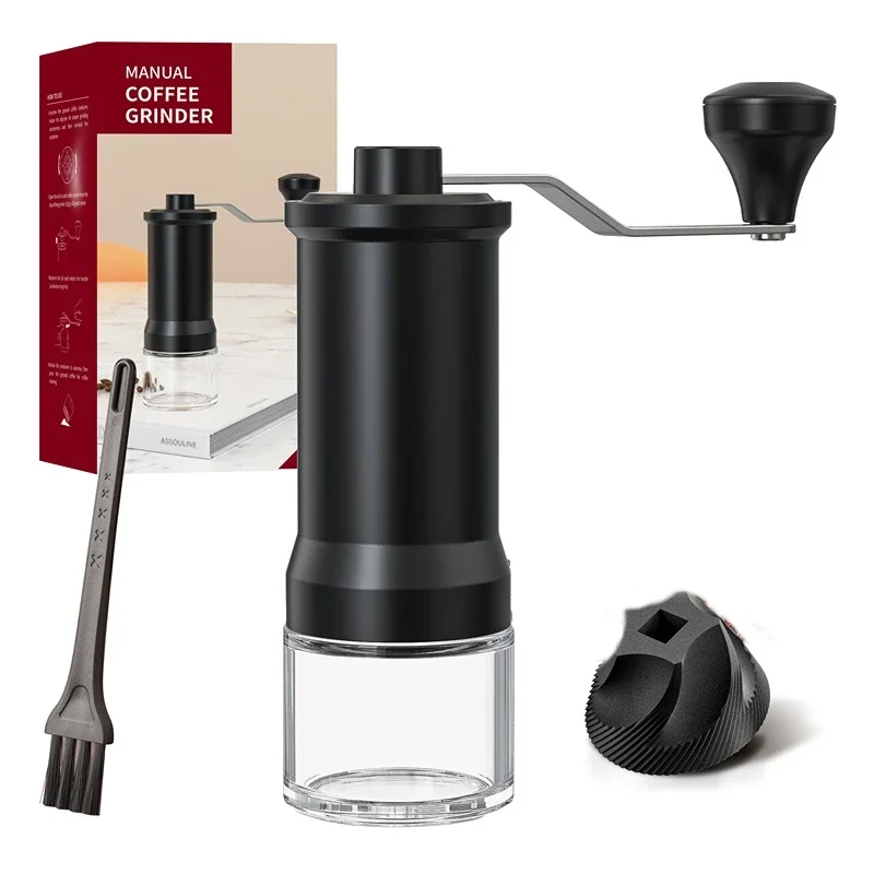 Hand-Cranked Coffee Machine Home Small Manual Grinder Hand-Cranked Bean Grinder Coffee Bean Grinder