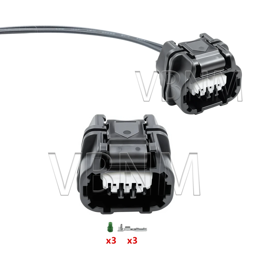 

3 Pin 90980-12A19 03AKG-B-1A Auto Waterproof Connector Car Camshaft Crankshaft Fuel Pressure Sensor Wire Plug For Toyota Lexus