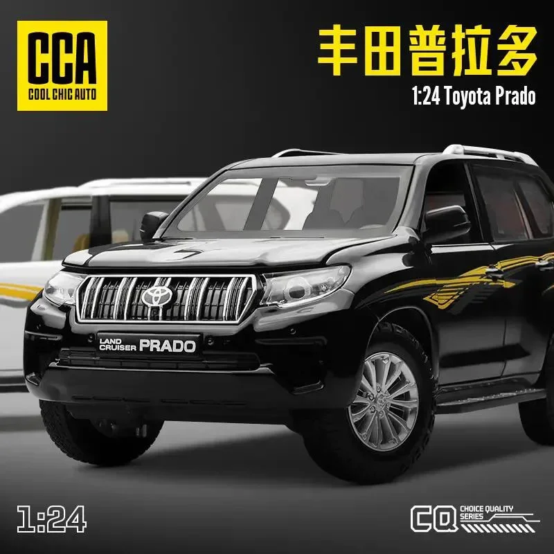 1:24 Toyota Land Cruiser Prado High Simulation Diecast Car Metal Alloy Model Car Children\'s toys collection gifts