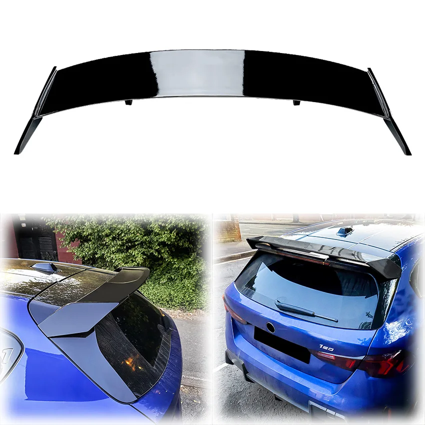 

2024 To Up For BMW 1 Series F70 120D M135 XDrive M Sport Car Rear Roof Spoiler Wing Lip High Quality ABS Gloss Black Body Kits