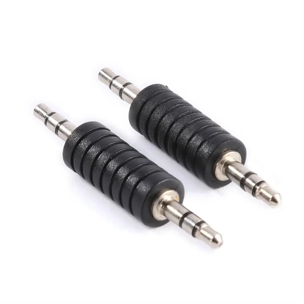 

Durable Connecting 3.5mm Plug MP3 Straight Jack AUX Connector Audio Adapter Male to Male Plug Audio 3.5mm Plug 3.5mm to 3.5MM