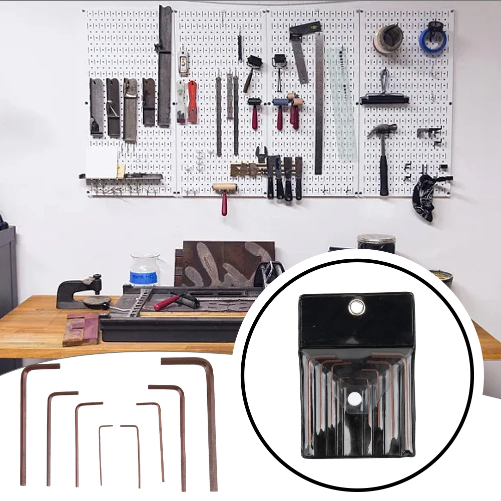 8pcs Small Hex Key Wrench Set 0 7 4mm Hexagon L Shape Alloy Steel Tools for Precise Repair and Assembly of Small Equipment
