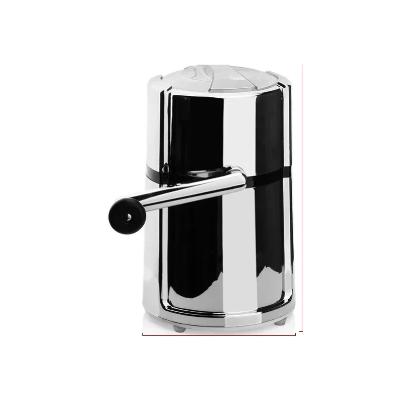 New UpgradeRound Hand-cranked Ice Crusher Commercial Household Shaved Ice Machine Shaved Ice Crusher Creative Home