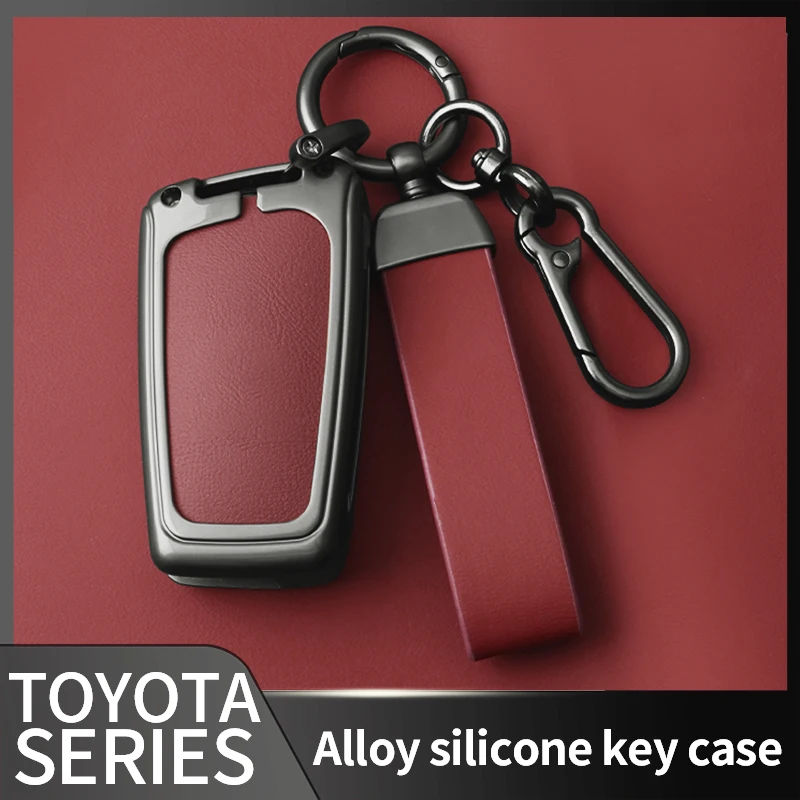 Capa de Chave com 2 Botões para Toyota Yaris Rav 4 2016 2017 2018, Capa Dobrável para PEUGEOT 108 e Citroen C1 2019, Acessórios para Carro