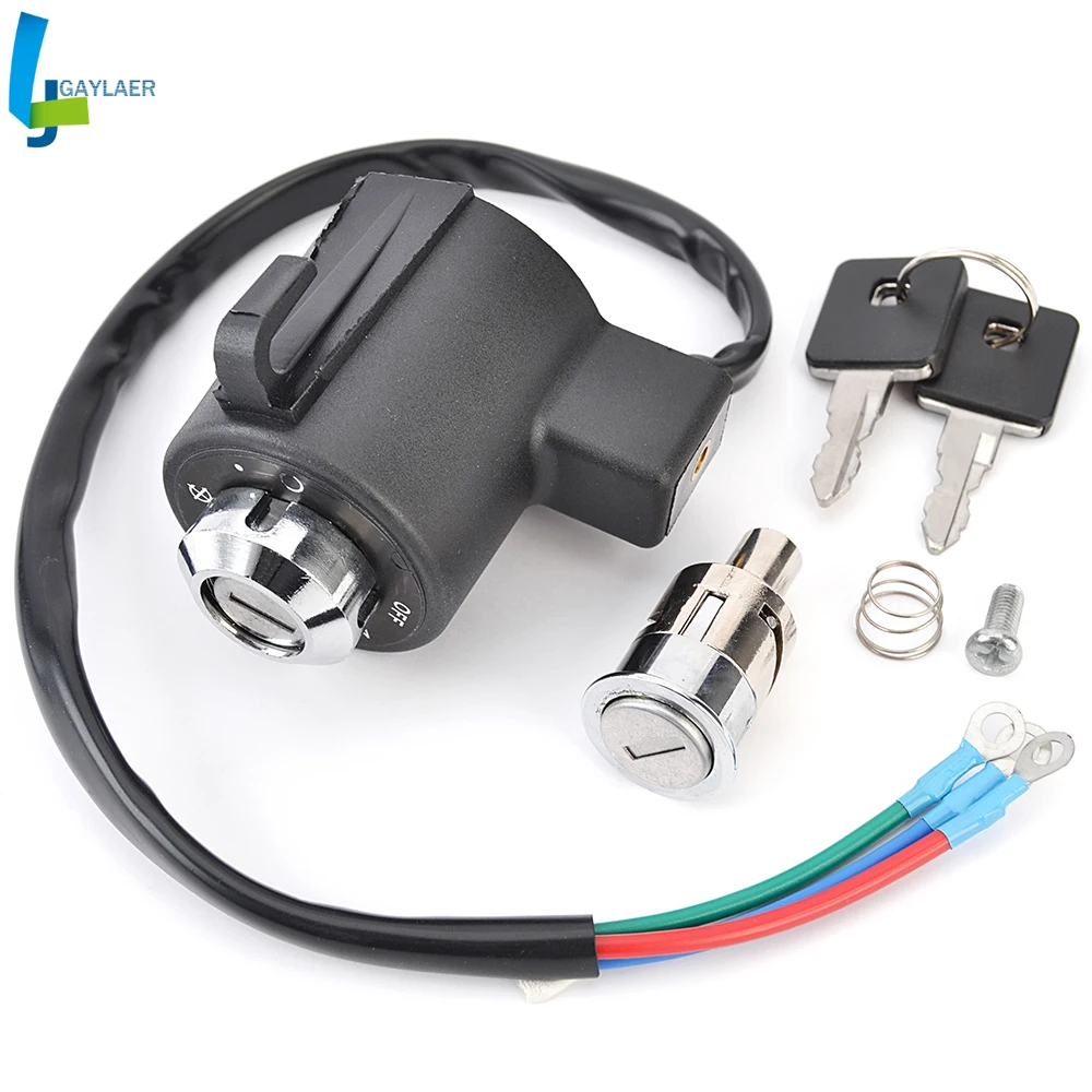 

71441-94 Fuel Gas Cap Ignition Switch Seat Lock for Harley XL883 XL1200 Sportster 883 1200 Custom Low XL883N IRON 883 48154-05A