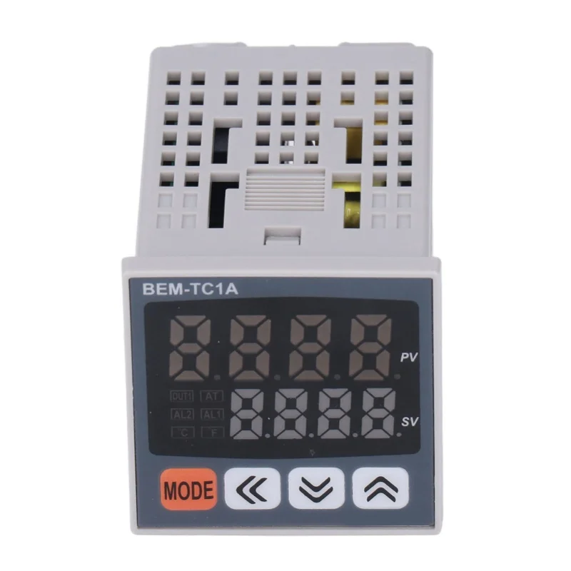 BERM PID Temperature Controller Digital Intelligent 2 Output Thermostat 48x48mm 100ACV-240ACV