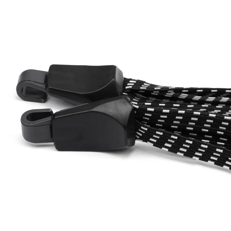 จักรยานเสริมชั้นวางผูกเชือกยืดหยุ่นชั้นวางกระเป๋าเดินทางสายรัดหัวเข็มขัดเชือกตะขอจักรยานเสือภูเขากระเป๋าอุปกรณ์เสริมจักรยาน Carrier Rack