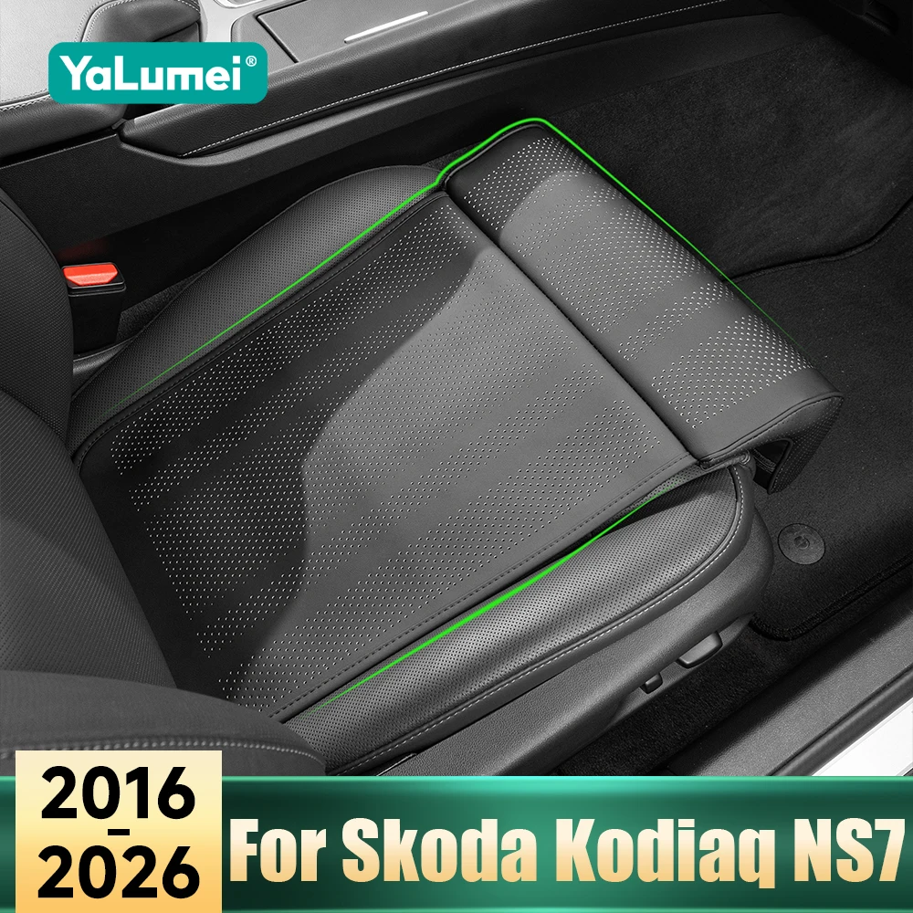 Für Skoda Kodiaq NS7 2016 2017 2018 2019 2020 2021 2022 2023 2024 2025 2026 Auto-Beinstütze Memory-Schaum Kissenauflage