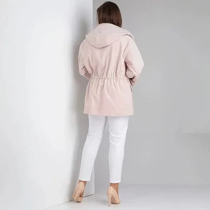 Picture 4: 1XL-5XL Plus Size Autumn Winter Bomber Jackets For Women Outerwears Oversized Jacket Woman Streetwear Coats Trench Coat