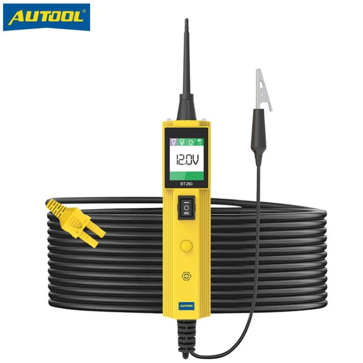 BT260 Car Battery Circuit Tester Electrical System LED Diagnostic Tool