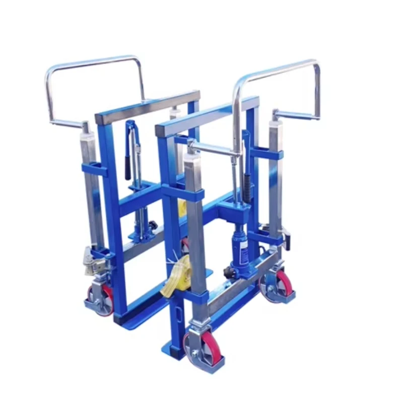 

Steel hydraulic furniture mover, easy-to-move furniture accessory with four-wheel tools