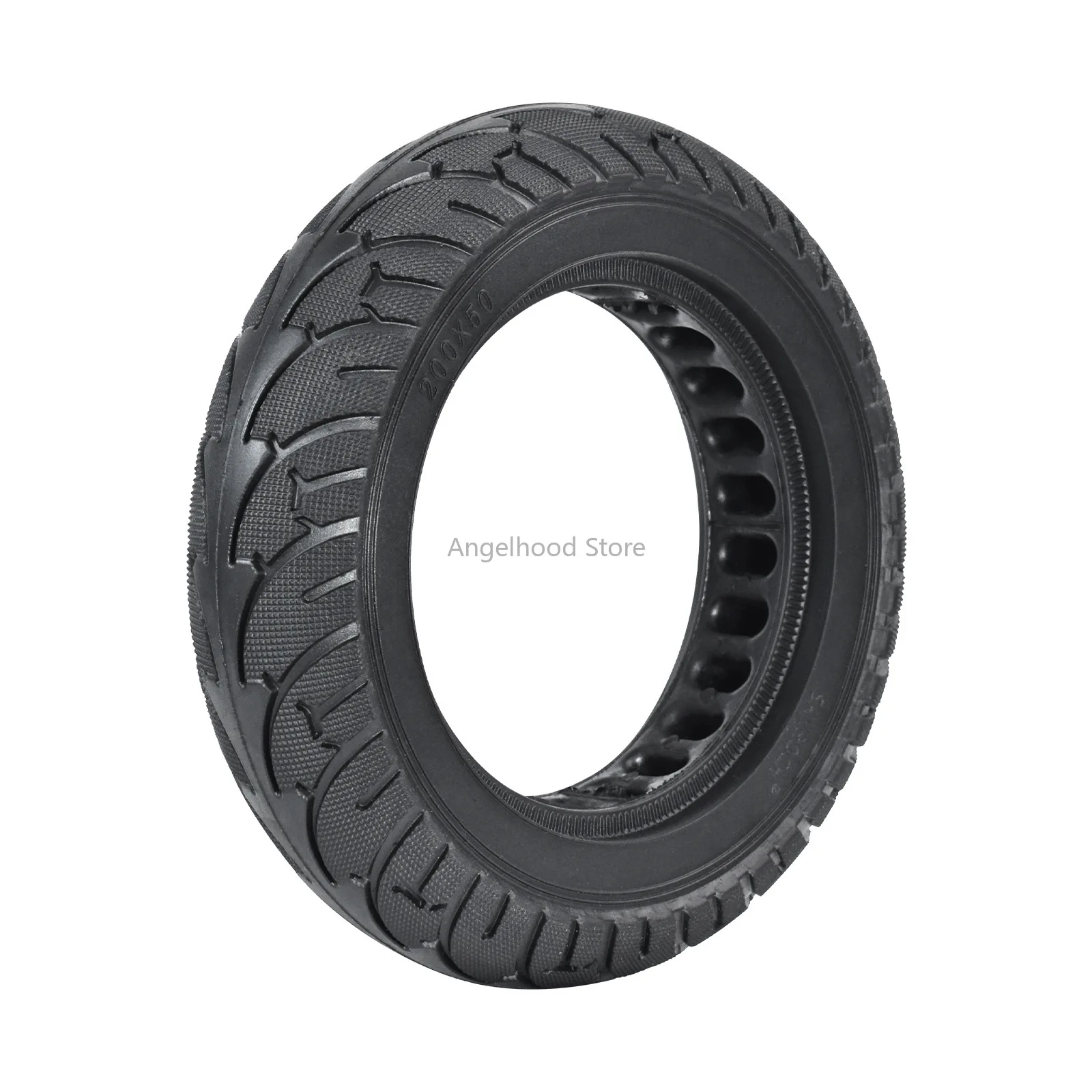 200x50 Off-Road Solid Tires Wear Puncture-proof Tubeless Tyre for Electric Scooter Tire Replacement Parts