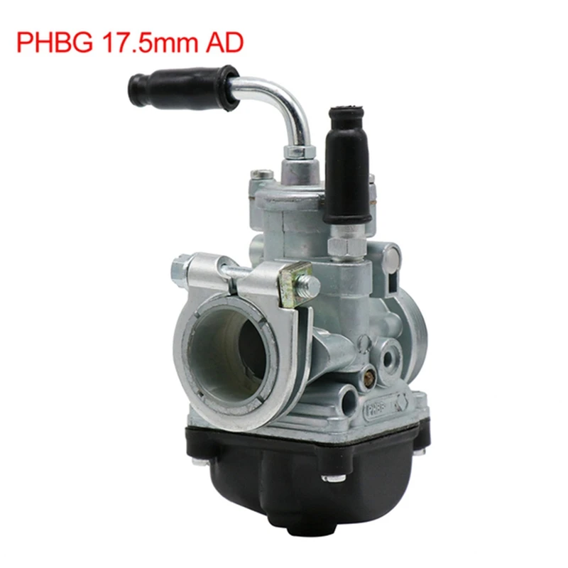 Motorcycle Carburetor PHBG 17.5MM AD Carburetor for 50-100Cc Engine 2-Stroke Racing Motor PHBG17.5 Dellorto Model