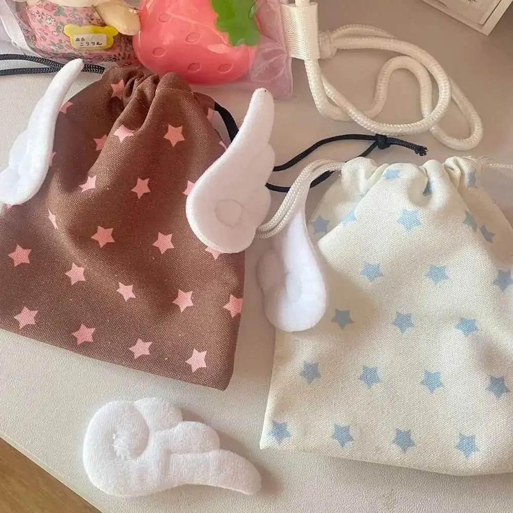 1 زوج لطيف أفخم أجنحة الملاك قلادة Y2K نمط الحلو أجنحة الملاك بروش دبوس هدية