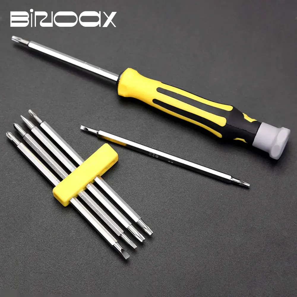 12 in 1 Magnetic Screwdriver Security Tamper Proof Drill Bit Pentagonal Torx Screwdriver Bits Flat Head Hand Tools