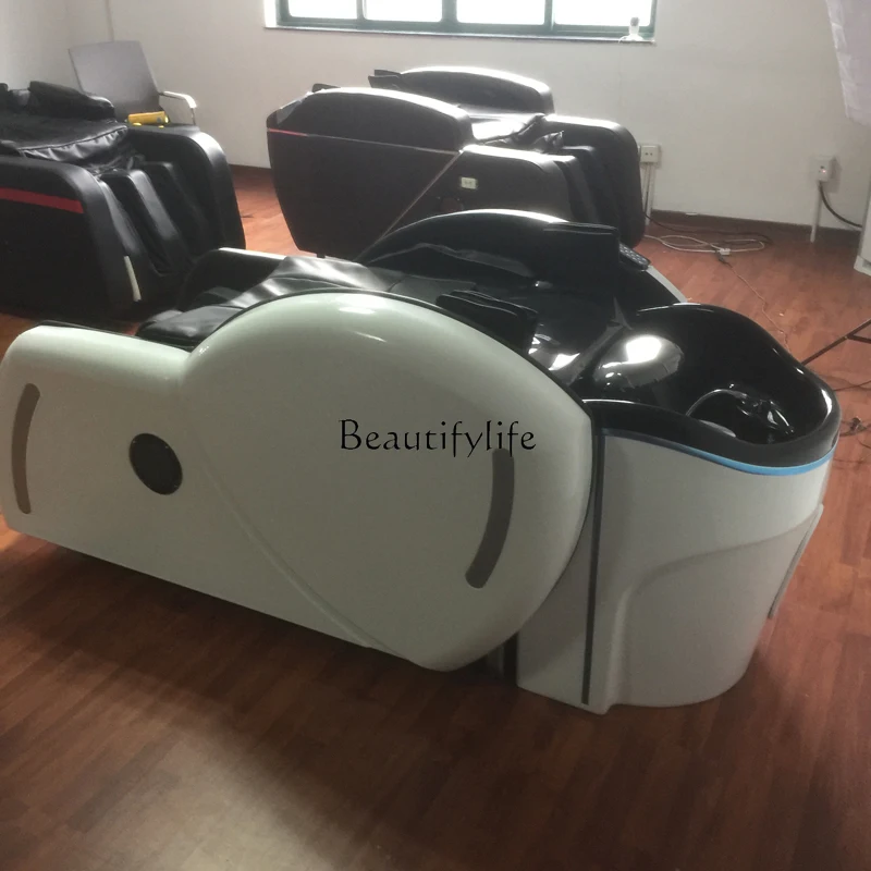 

Automatic intelligent massage shampoo bed Beauty shop Barber shop special water circulation head treatment flush bed