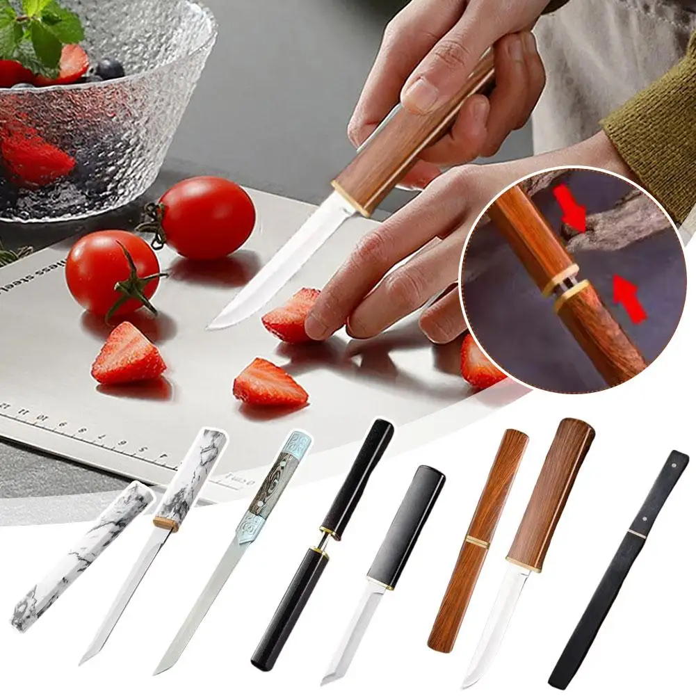 Dragon And Phoenix Double Knife Mandarin Duck Double Knife Peeling Tool With Lid, Gadgets For Fruits And Vegetables C5d6