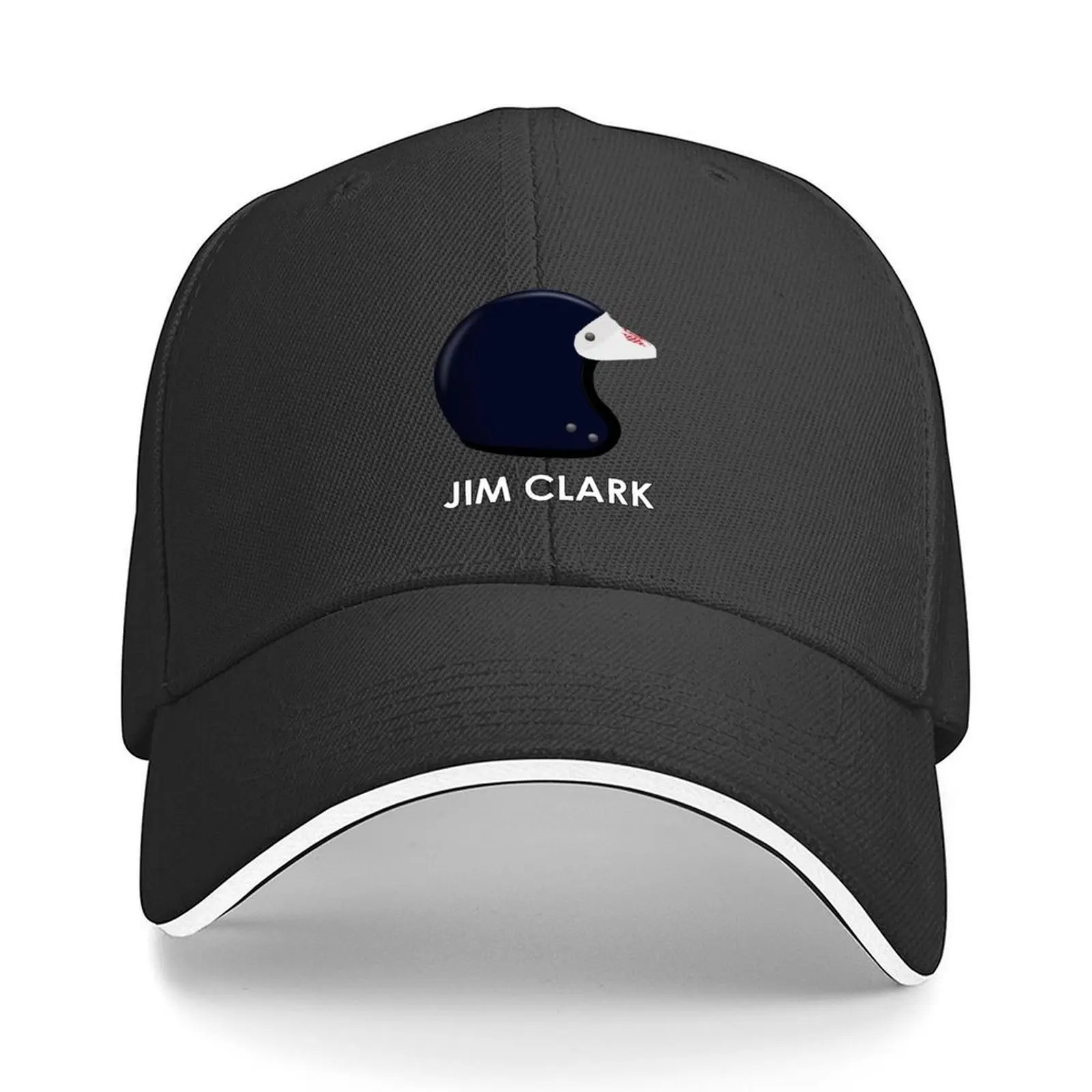 

Jim Clark - Helmet & Name Baseball Cap Ball Cap Sunscreen Mountaineering beach hat For Man Women's