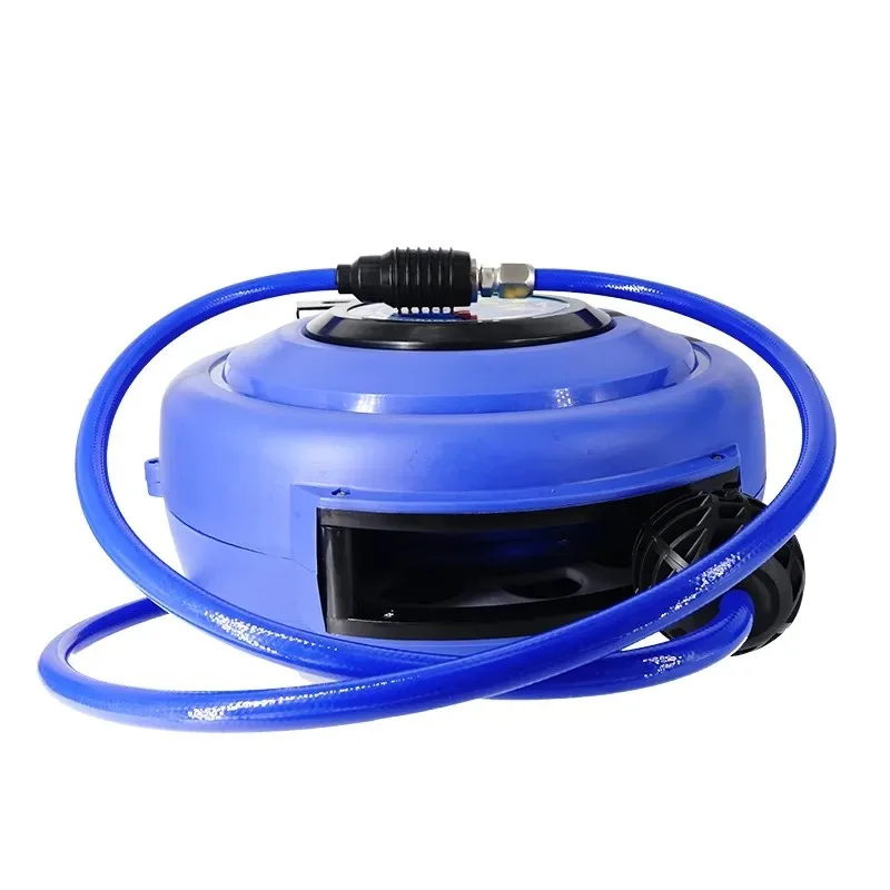 Wall Mount Pneumatic Compressor Automatic Compressed Air Hose Reel Retractable Telescopic PU 8*5 10 12 10M 15M 20M 25M