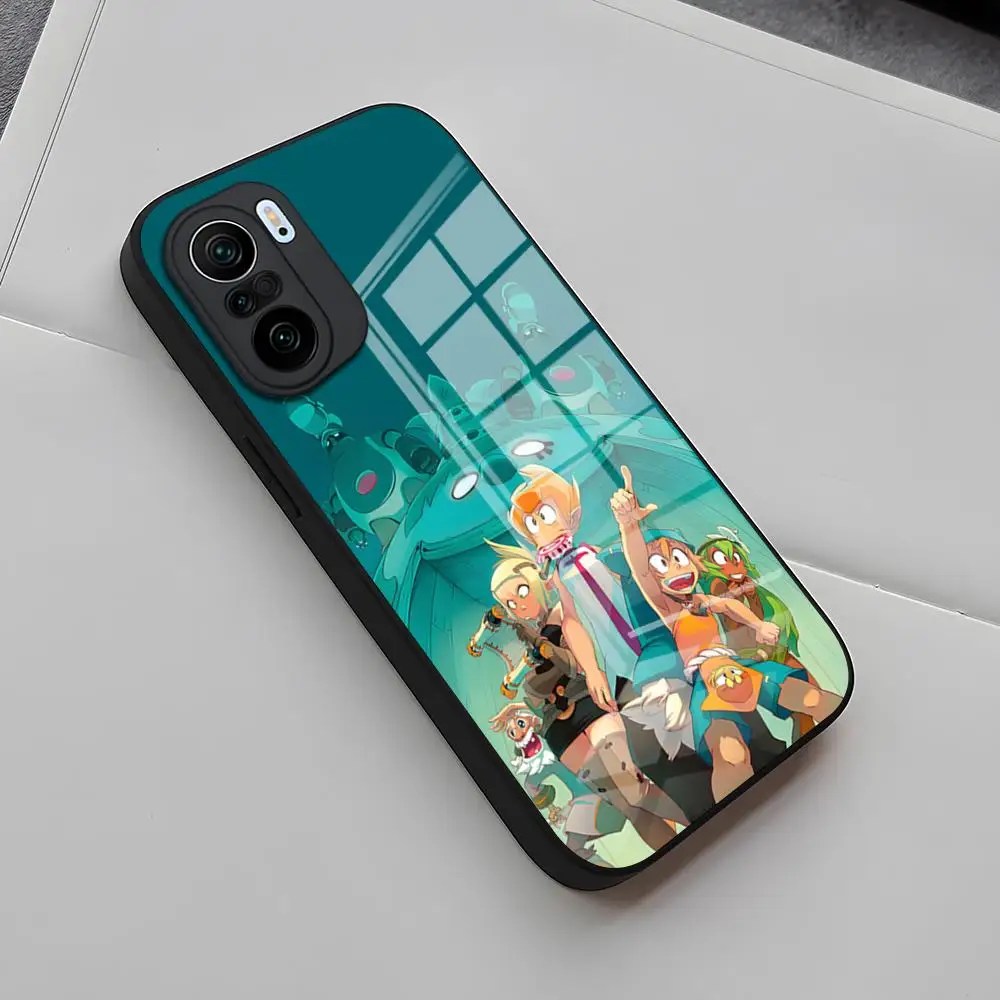 W-wakfu Gaming Phone Case For Redmi 13 12 13c 12c Note 13 Pro Plus 11 12 Pro 10 12s 11s Glass Back Cover