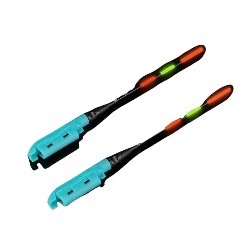 Wasserdichter, abnehmbarer, leuchtender LED-Angelstab, 2 Stück, leuchtender Stangen- und Posenlicht für Angler, Nachtangeln – Detail 5