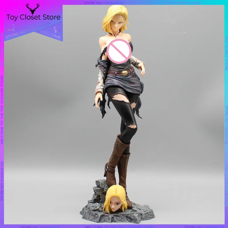 

Dragon Ball Anime Figures Feminine Charm Series Andriod 18 Action Figure Lazuli Model Pvc Statue Figurine Doll Toys Gift