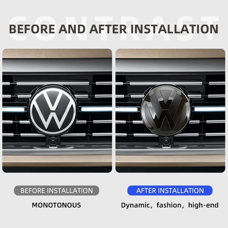 

Для VOLKSWAGEN VW: накладка на переднюю решетку радиатора (не влияет на ACC) или накладка на крышку багажника для VW Golf MK6 7, Polo, Passat B6 Variant