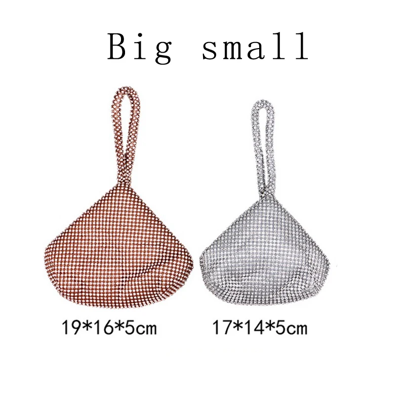 Fashion Women Bags With Finger Ring Diamonds Evening Bags Small Lady Party Wedding Day Clutch Handbags