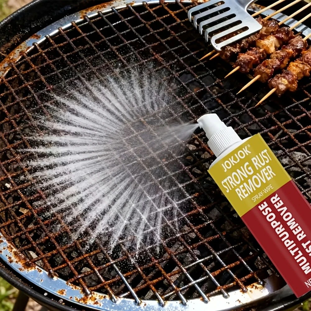 This New Multi-Purpose, Powerful Rust Remover Can Be Sprayed Or Wiped on to Effectively Remove Rust from Metal, Gears, And Autom