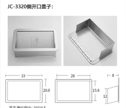 304 Stainless Steel Wall Side Mounted Kitchen Bath Cabinet Flush Built-in Hinged Flap Cover Trash Bin Garbage Chute