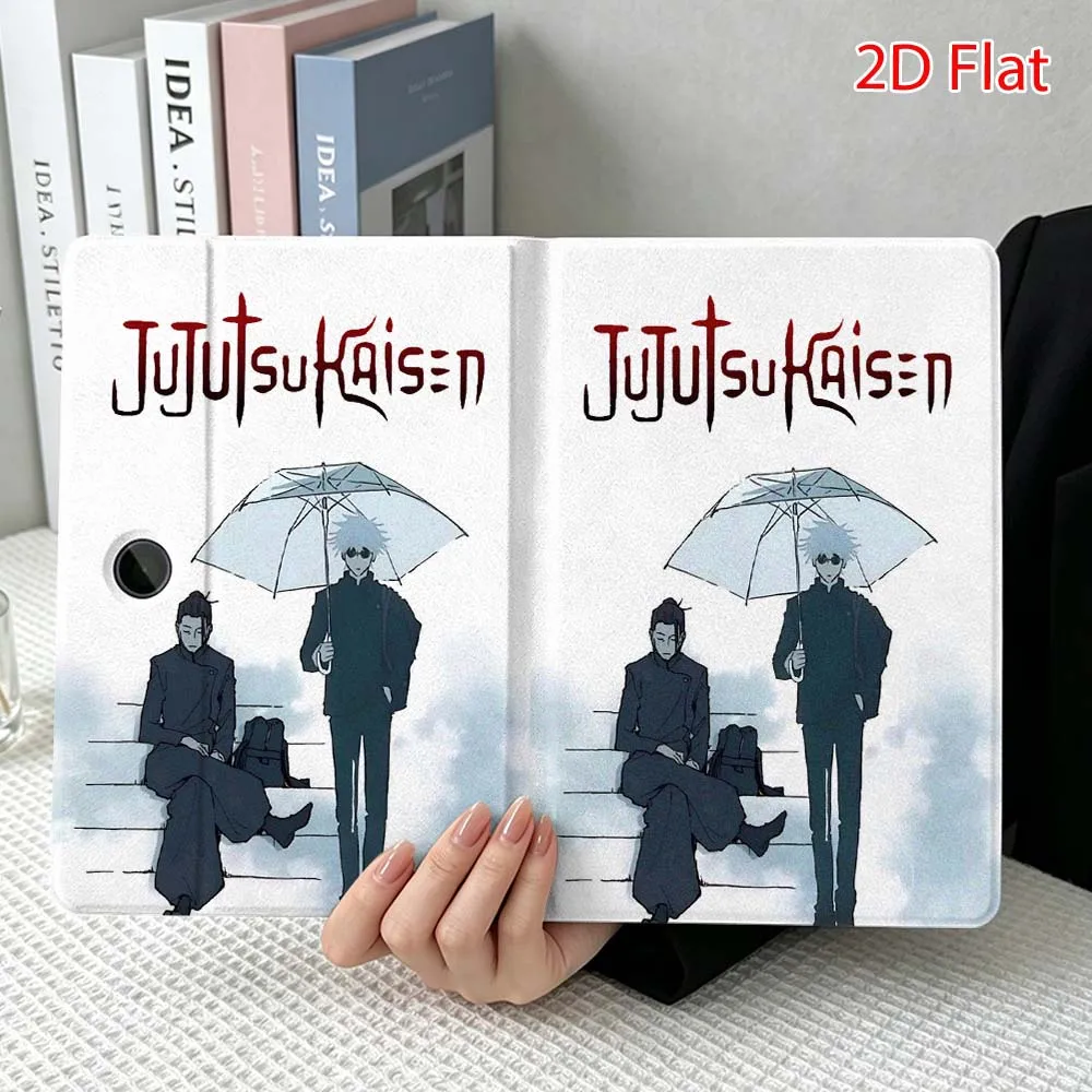 Satoru Gojo Love Soft For OPPO VIVO IQOO OnePlus Realme Pad 3 Pro 13 12.1 11.4 11 inch Pen Tray Tablet Case