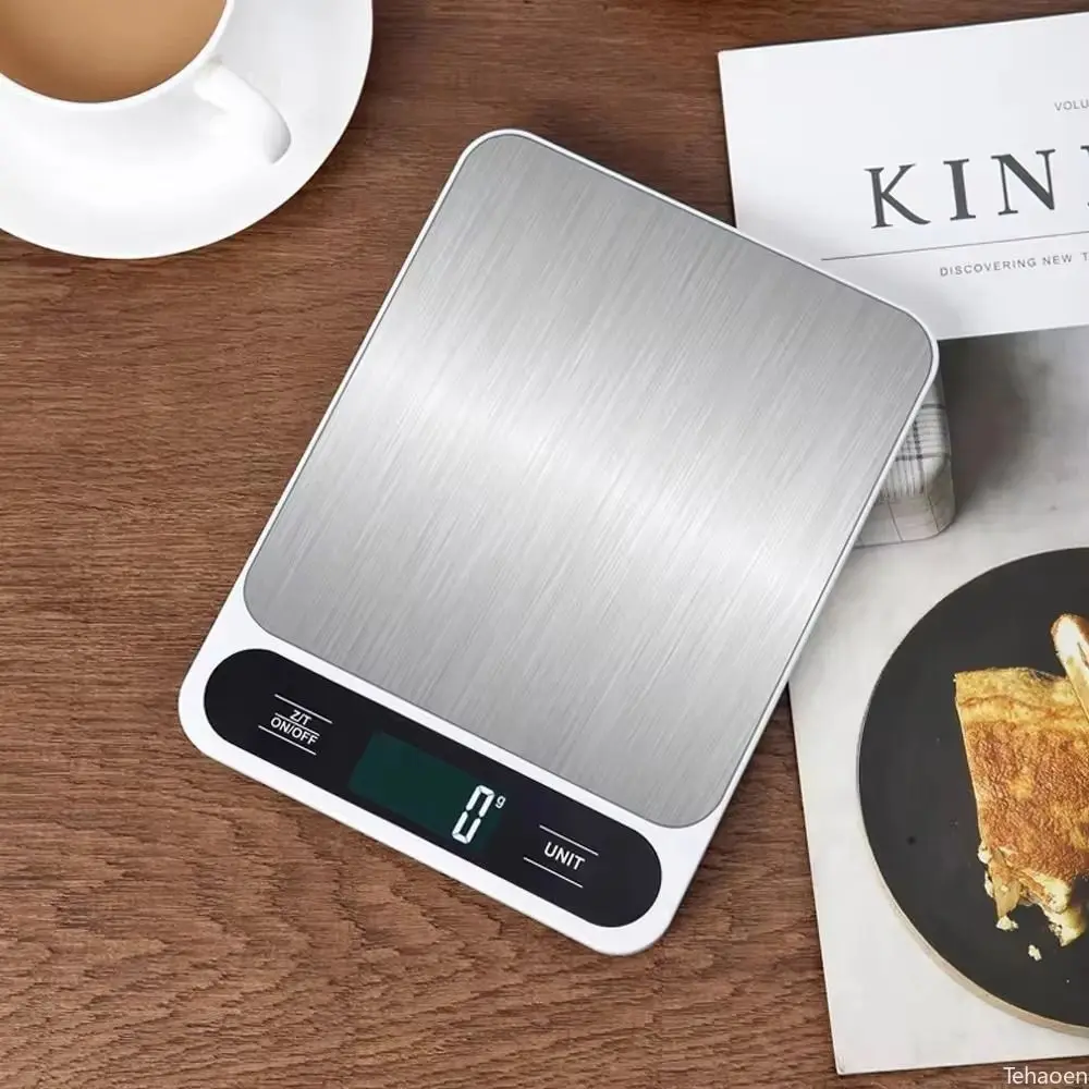 Portable 5/10kg 1g Digital Scale LCD Display High Precision Coffee Scale Professional Smart Electronic Scale