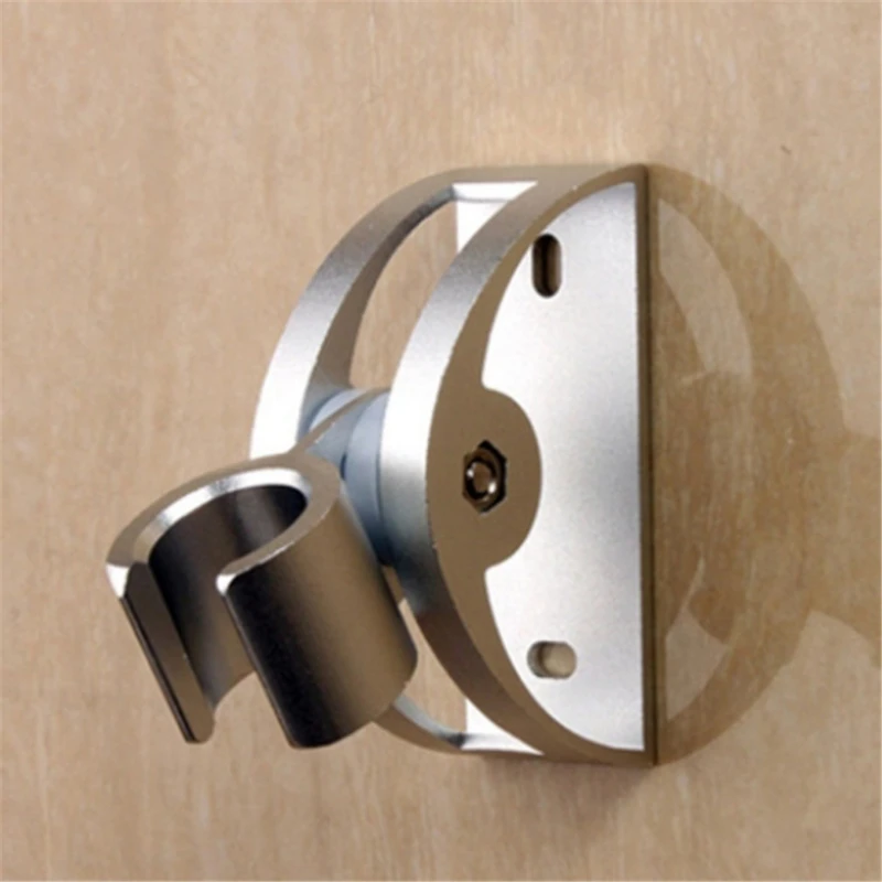 Wall Mounted Handle Adjustable Shower Head Holder Lightweight Shower Head Fixing Bracket Bathroom Accessories
