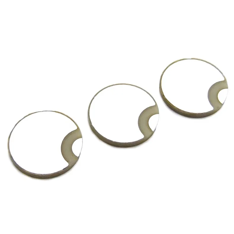 3pcs piezoelectric ceramic sensor 10x1mm 200KHZ flanging Piezoelectric ceramic Ultrasonic Ceramic Piezo Elements