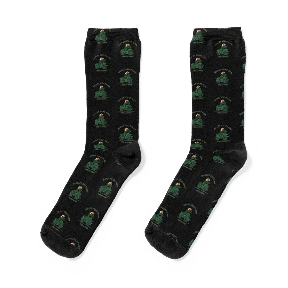 Diddly Squat Farm Green 1, Green 1 Di-ddly Squat Farm Socks Wholesale soccer anti-slip Socks Ladies Men's