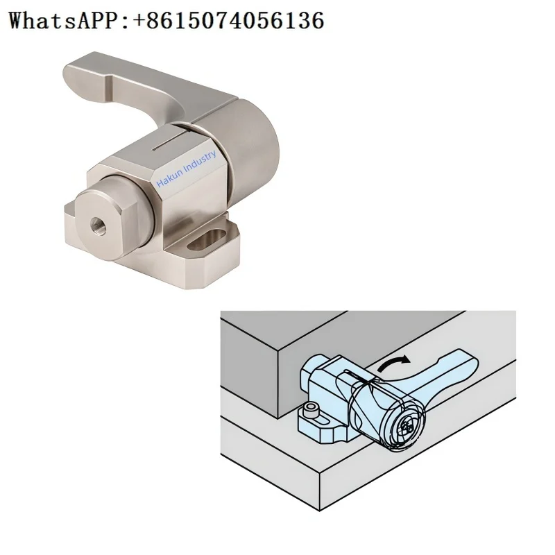 Side push quick fixture (wedge type) suitable for CNC machining compression and various industries